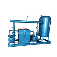 Pompe à vide à anneau d'eau avec échangeur de chaleur