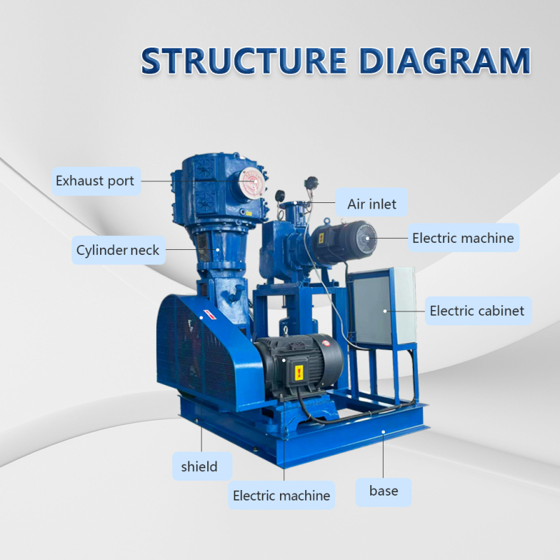 Pompe à vide alternative sans huile Roots Pump série JZJW