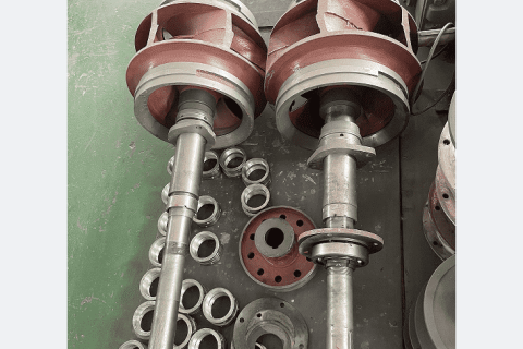 Connaissance des pièces de débit des pompes centrifuges