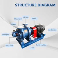 Pompe à vide et compresseur à anneau d'eau série SK