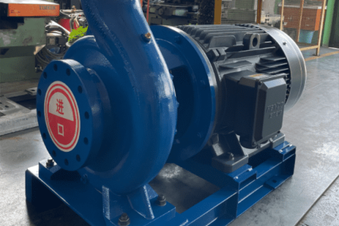 Présentation de la pompe centrifuge horizontale directe de type ISW