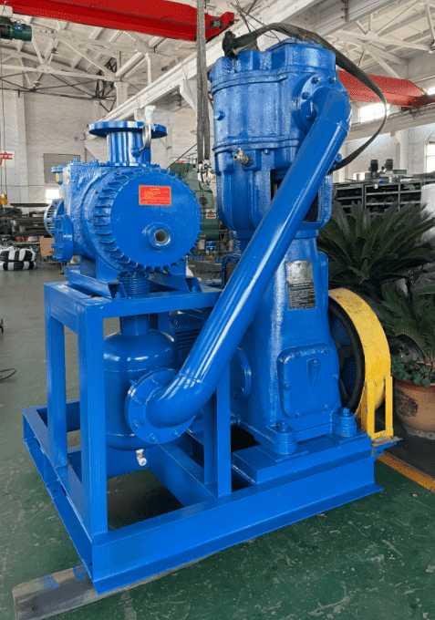 Utilisation et précautions des pompes à vide alternatives verticales sans huile dans les usines chimiques