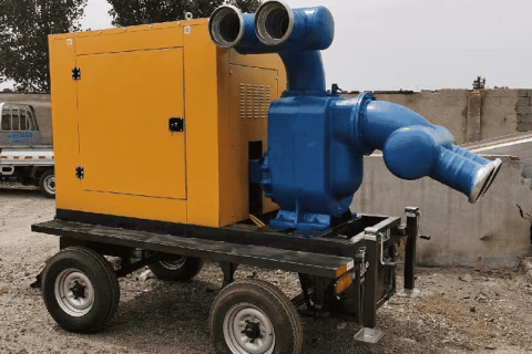 Pompes auto-amorçantes diesel pour les opérations de secours en cas de sécheresse, de lutte contre les inondations et de sauvetage d'urgence