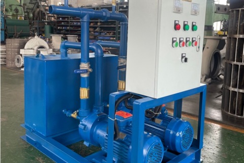 उत्पादन में वाटर रिंग वैक्यूम क्लोज्ड-लूप सिस्टम का अनुप्रयोग