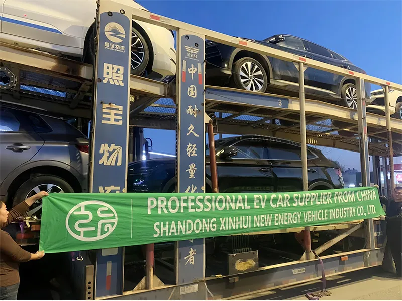 The New Energy Vehicle Fleet Embarked On A Journey Towards The International Market