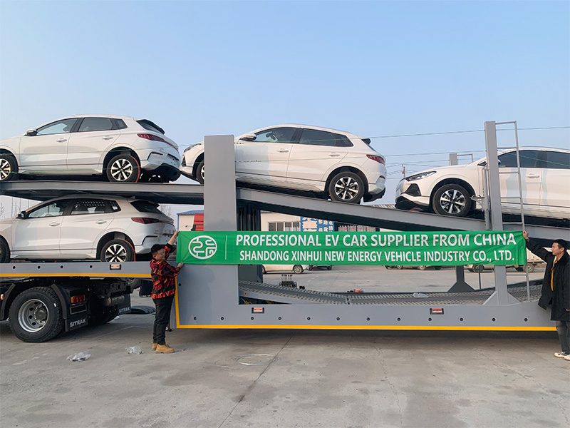 BYD E2 Shipped To Uzbekistan