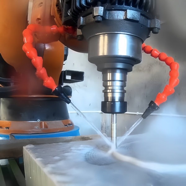 robot arm milling