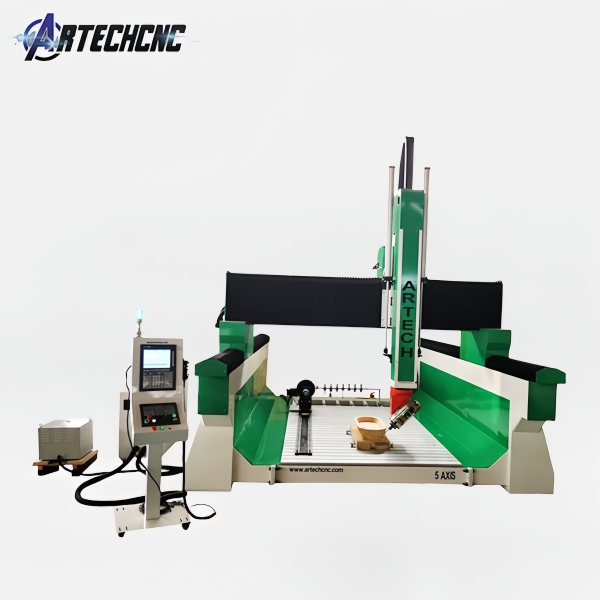 5 Axis Wood Cnc Router Woodworking Machine