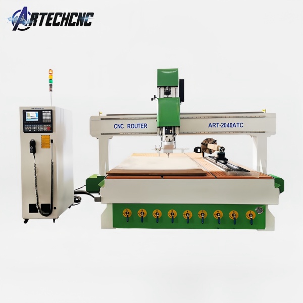 2040 Atc Cnc Woodworking Router Auto Tool Changer Machine