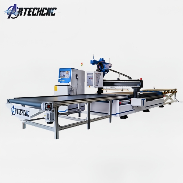 Cnc Router Wood Door Making Machine