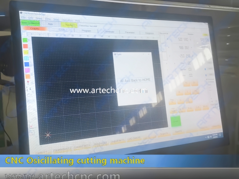 Cnc Oscillating Knife Cutting Machine