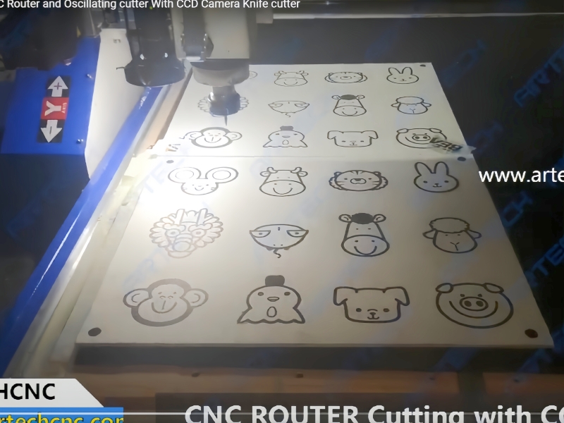 Cnc Oscillating Knife Cutter
