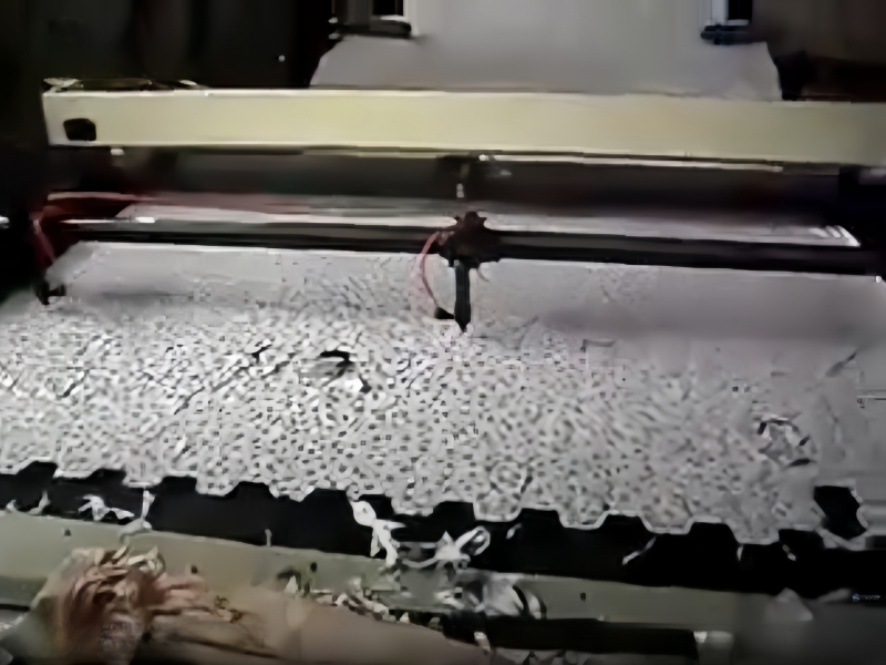 Cutting Fabric With Laser Cutter Machine