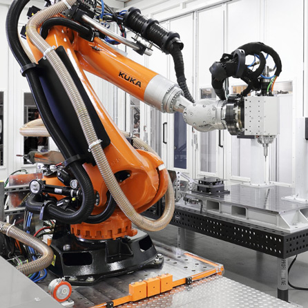 kuka cnc milling robot