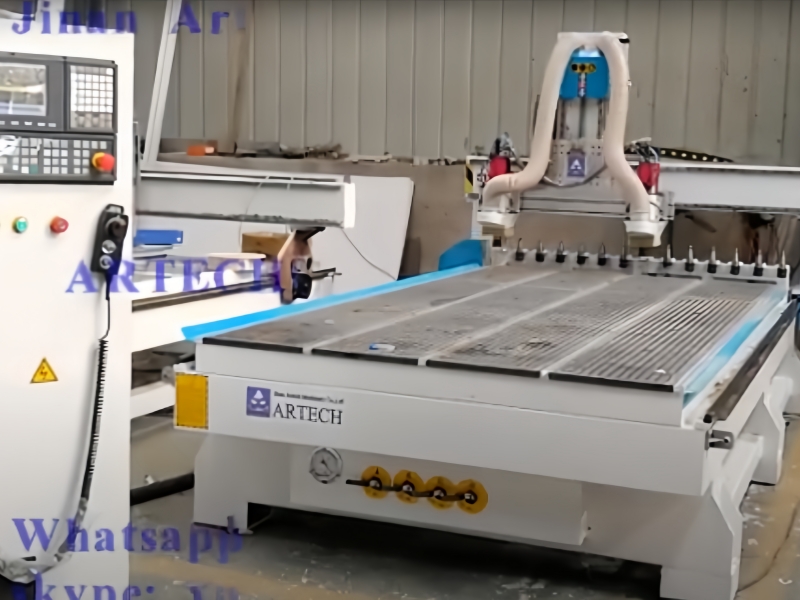 Double Spindle Wood Cnc Machine