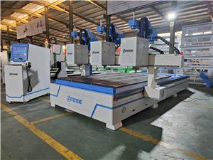 ARTECH CNC Company Successfully Commissions and Assembles 3-Head CNC Router for Client