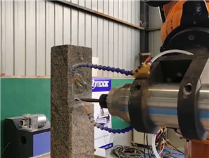 ARTECH CNC COMPANY Demonstrates Milling Robot Arm for Stone Carving