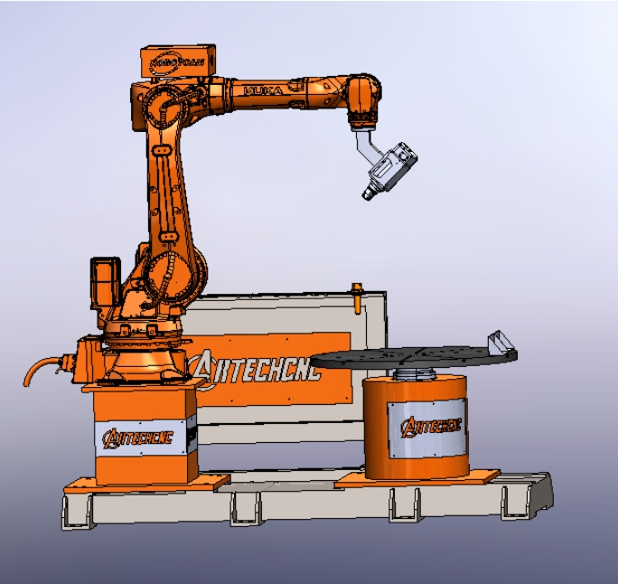 ARTECH CNC COMPANY Responds Efficiently to Customer Needs, Rapidly Delivers Customized Renderings of Milling Robot Arm