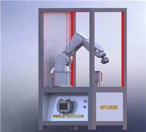 ARTECH CNC COMPANY Customizes Small Robot Arm Operation Model Diagrams to Facilitate Customers' Efficient Application Implementation