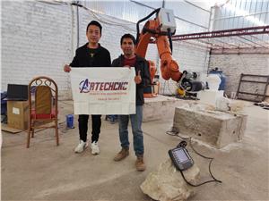 ARTECH CNC COMPANY Dispatches Technical Team to Customer Site, Efficiently Completes Milling Robot Arm Installation and Commissioning