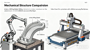 Milling Robot Arm vs. 5-Axis CNC Router: The Tug-of-War Between Flexible Production and Precision Machining in Manufacturing