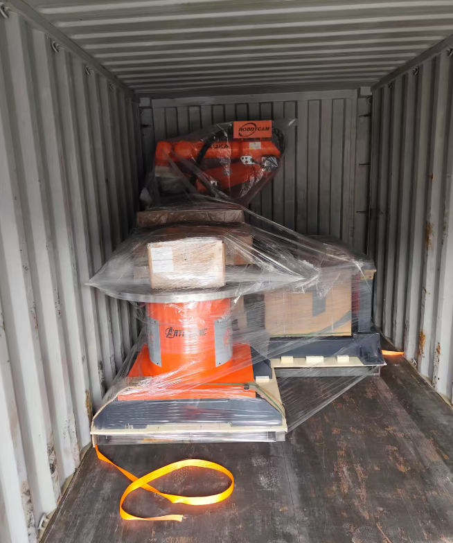 ARTECH CNC Company Ships Custom Milling Robot Arm to Client, Delivering High-Precision Intelligent Manufacturing Solutions