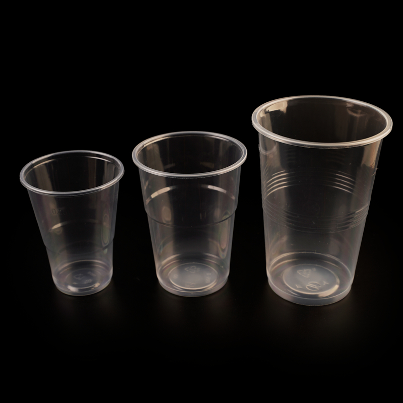 Different Sizes Disposable PP Plastic Water Cups