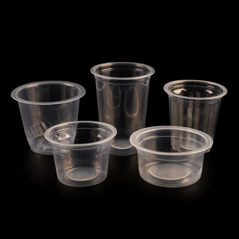 Different Sizes Disposable PP Plastic Ice Cream Cups