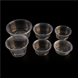 Big And Small Sizes Disposable PP Plastic Jam Cups