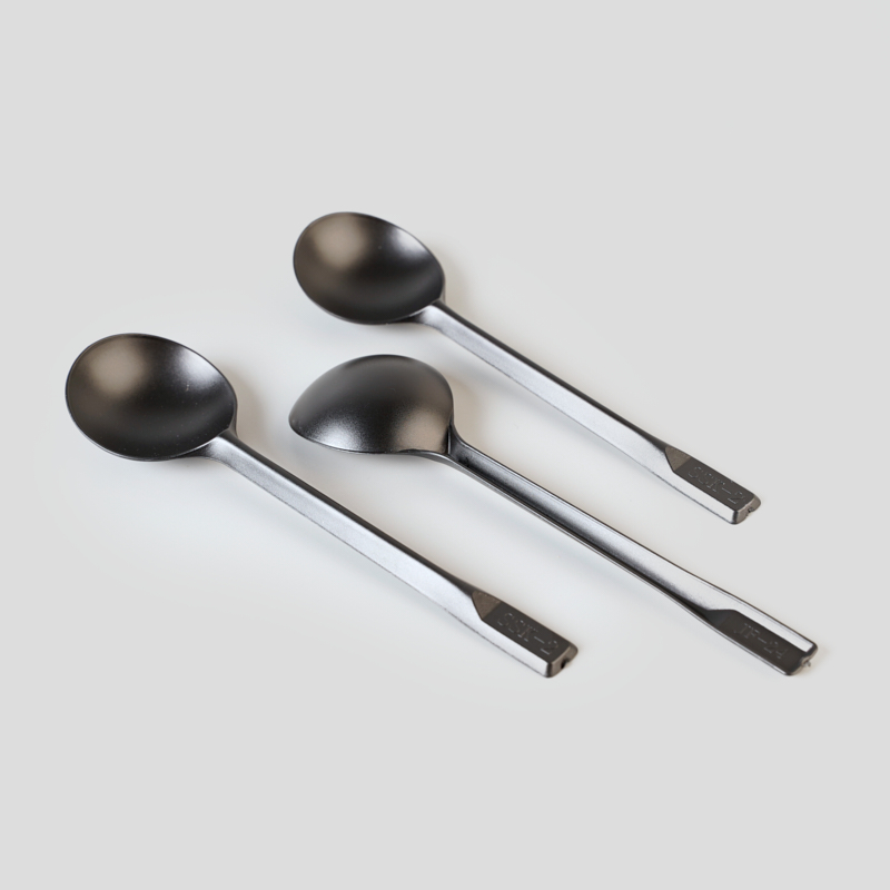 Disposable Black PP Or PS Plastic Flatware Spoon