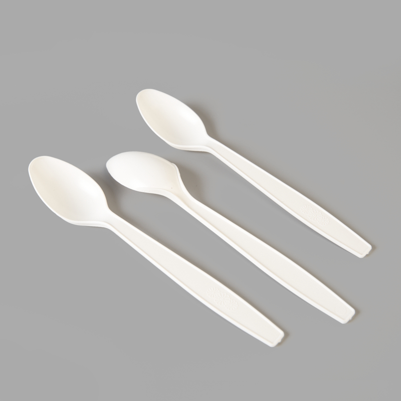 Disposable Black PP Or PS Plastic Flatware Spoon