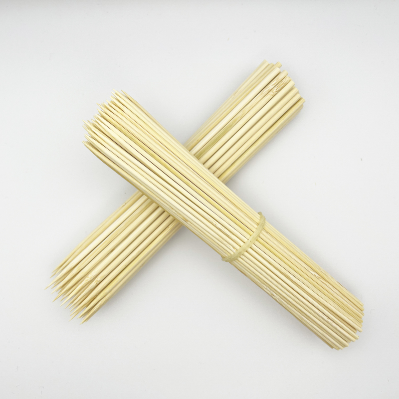 3.5mm Thin Disposable BBQ Natural Bamboo Sticker