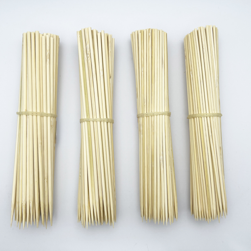 3.5mm Thin Disposable BBQ Natural Bamboo Sticker