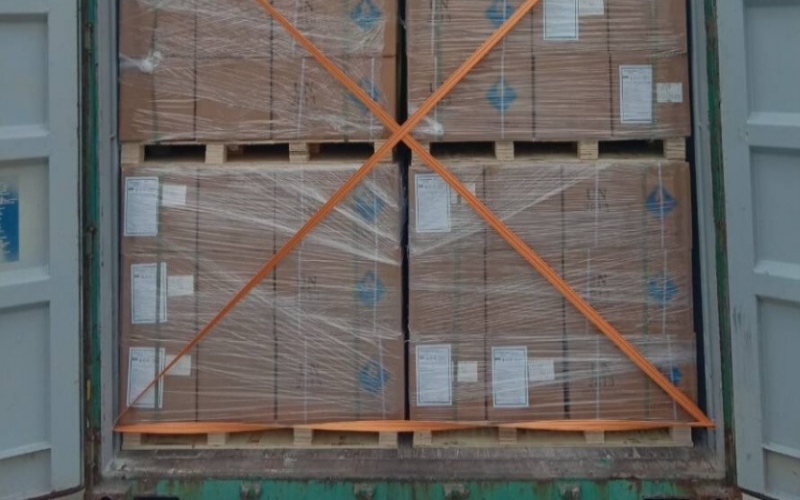 The Self Heating Food Packaging Were Exported to UK Sucessfully Today