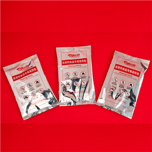 Pack auto-chauffant de chauffage chimique réactif à l'eau 110g