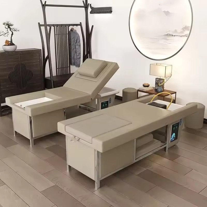 Hair Salon Furniture Reclining Shampoo Chair