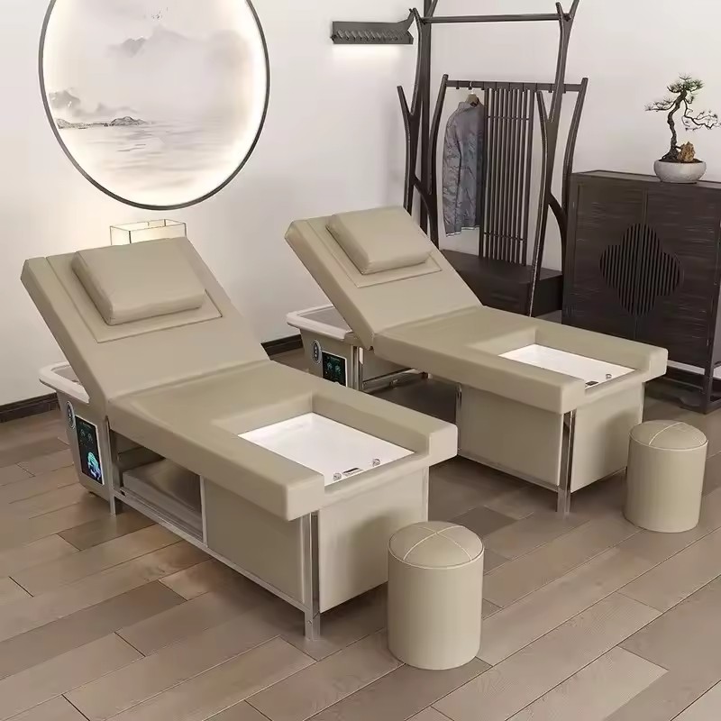 reclining shampoo chair