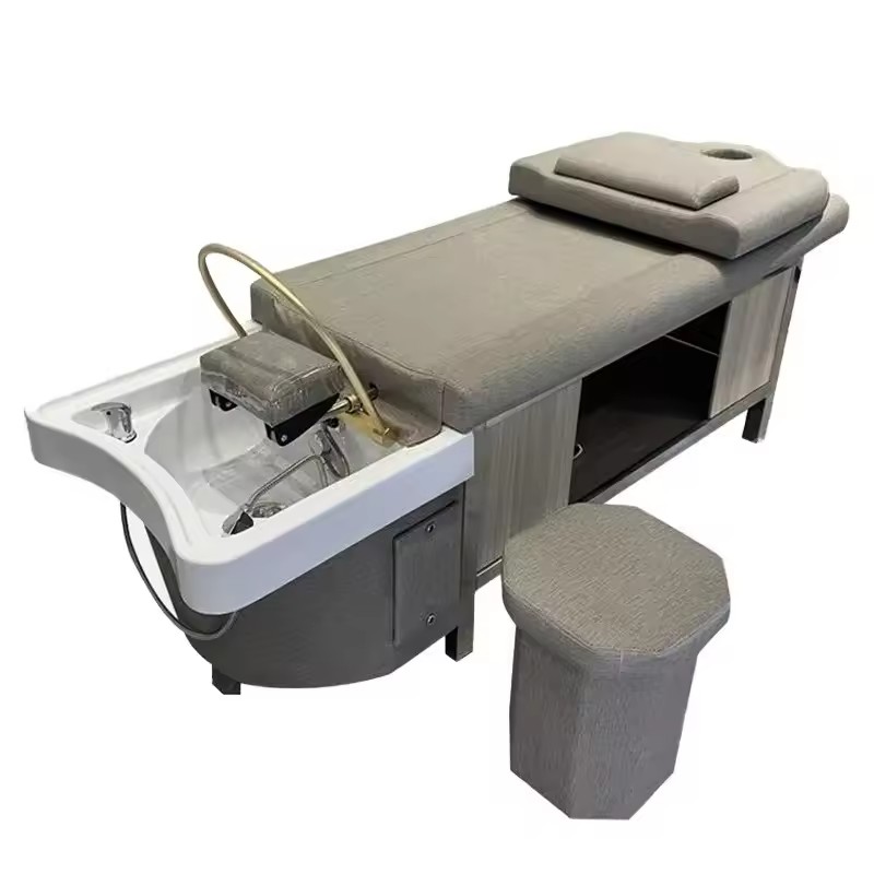 Lay Down Electric Massage Washing Shampoo Bed