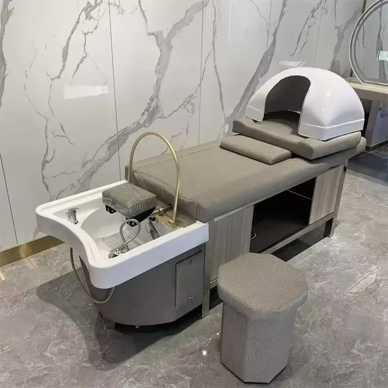 Lay Down Electric Massage Washing Shampoo Bed