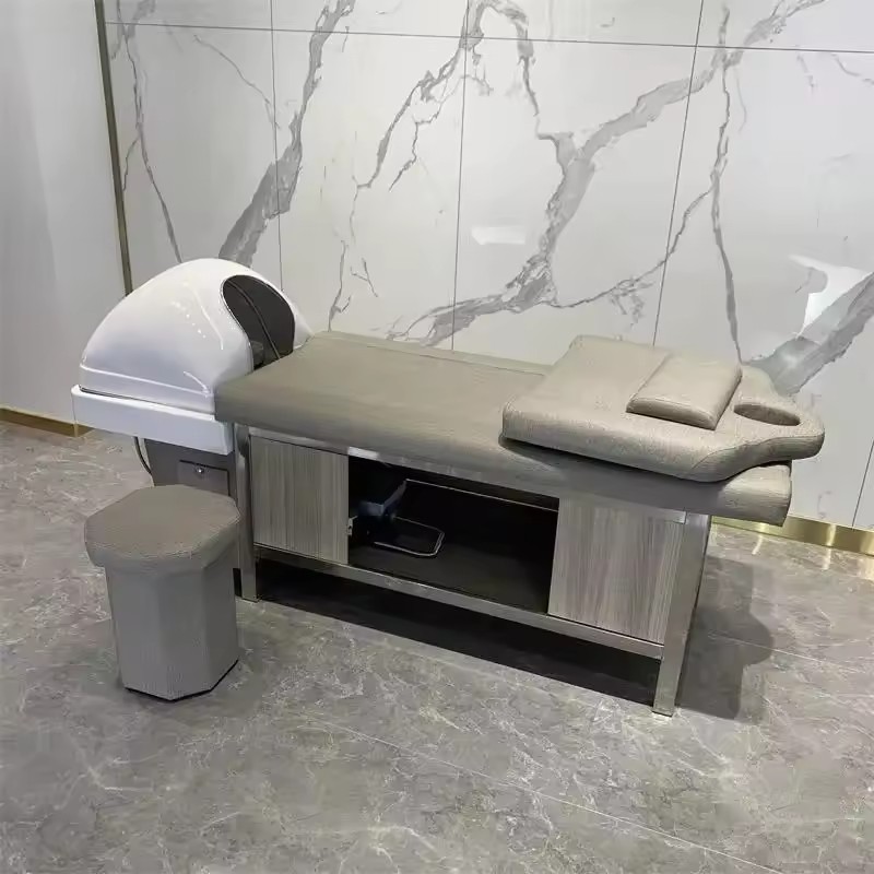 hair washing bed
