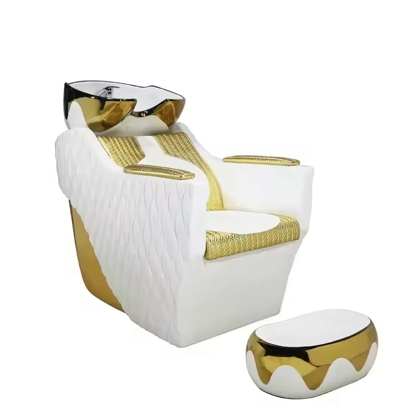 Luxury Beauty Salon Head Hair Spa Washing Chair