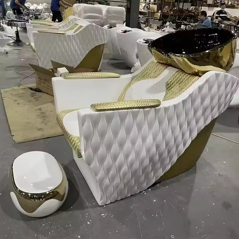 Luxury Beauty Salon Head Hair Spa Washing Chair