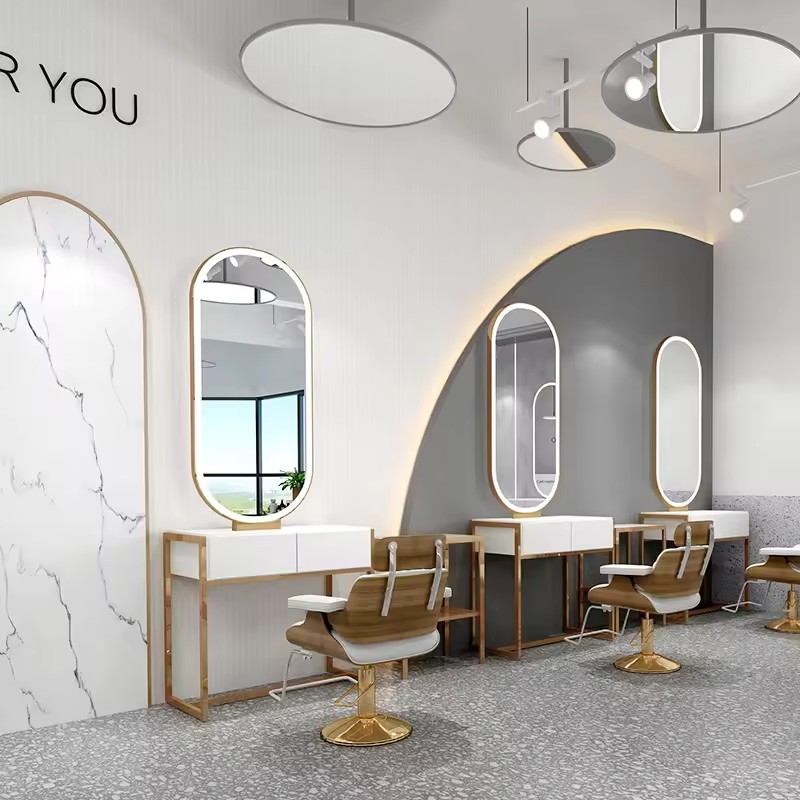 double side salon station
