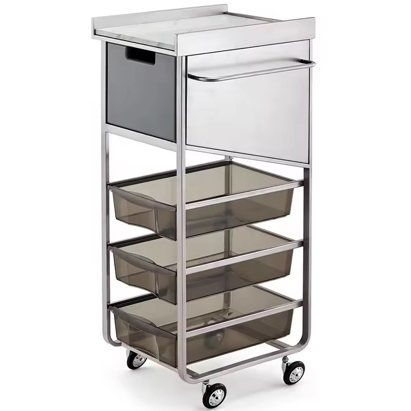 Luxury Barbershop Hairdressing Salon Trolley