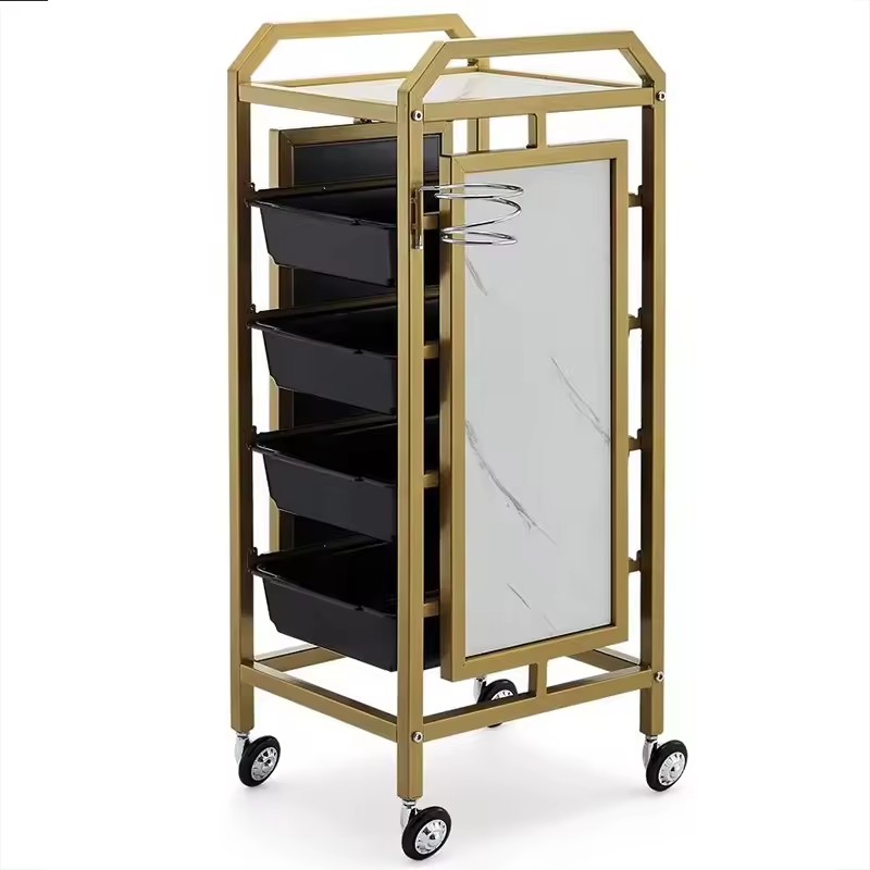 Luxury Barbershop Hairdressing Salon Trolley