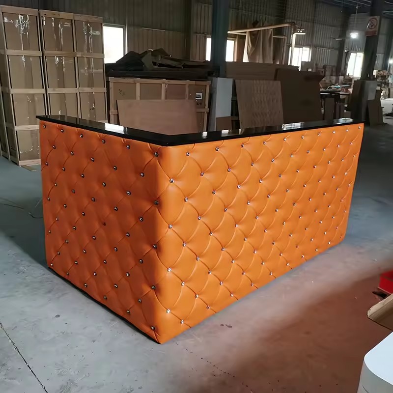 small reception desk