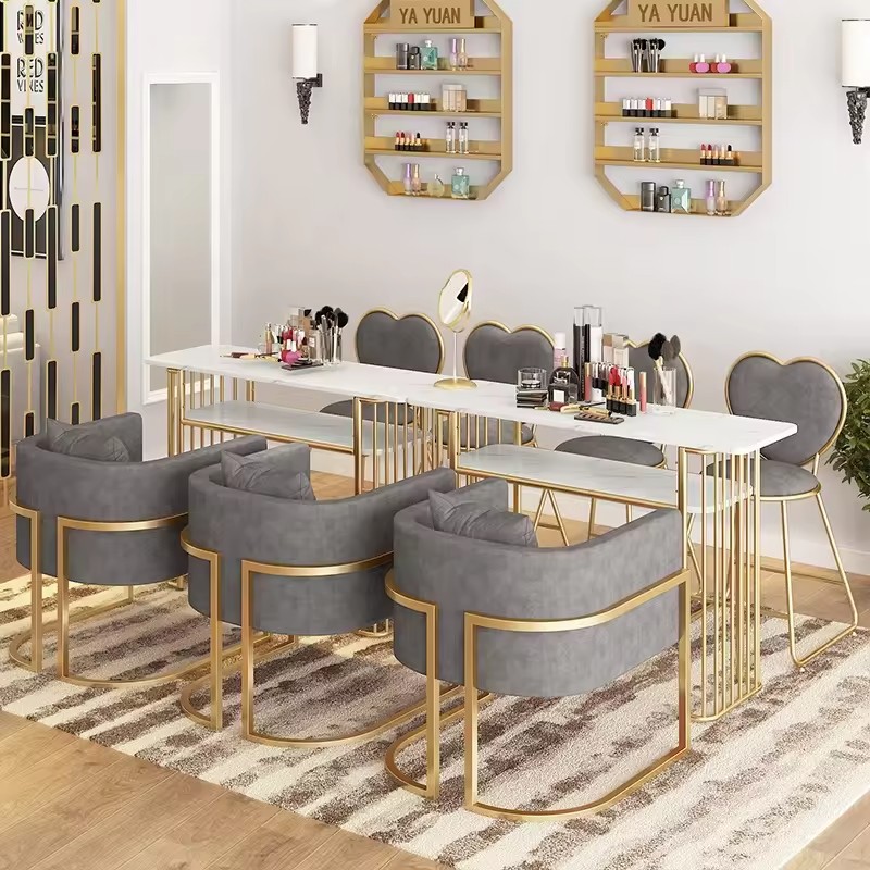 modern nail table