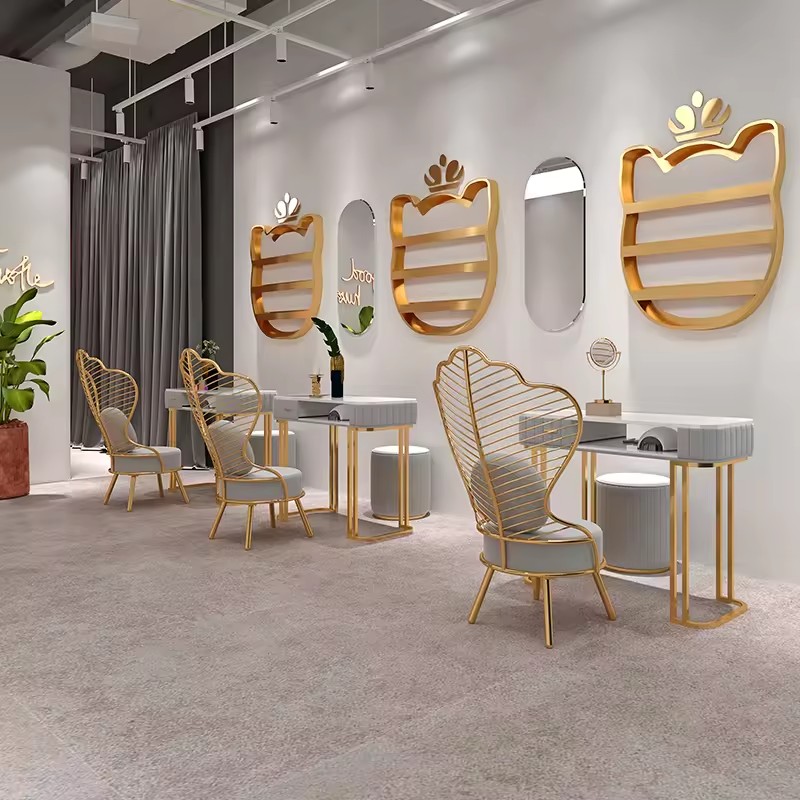 Luxury Salon Furniture Nail Manicure Table