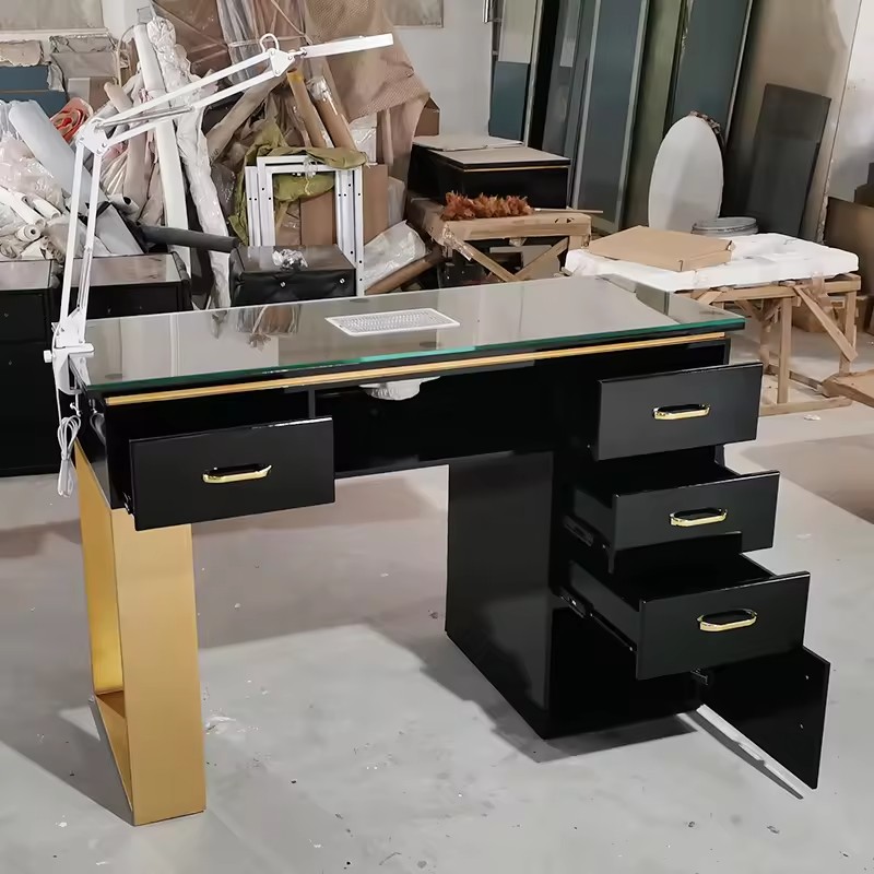 Profressional Nail Salon Manicure Table And Chair Set