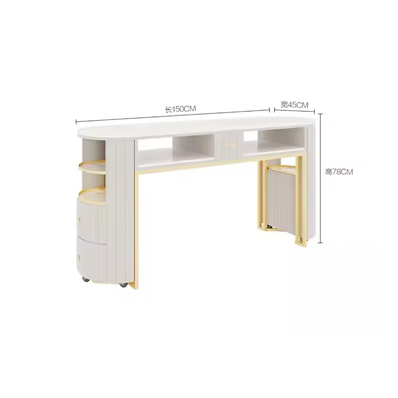 beauty salon manicure tables